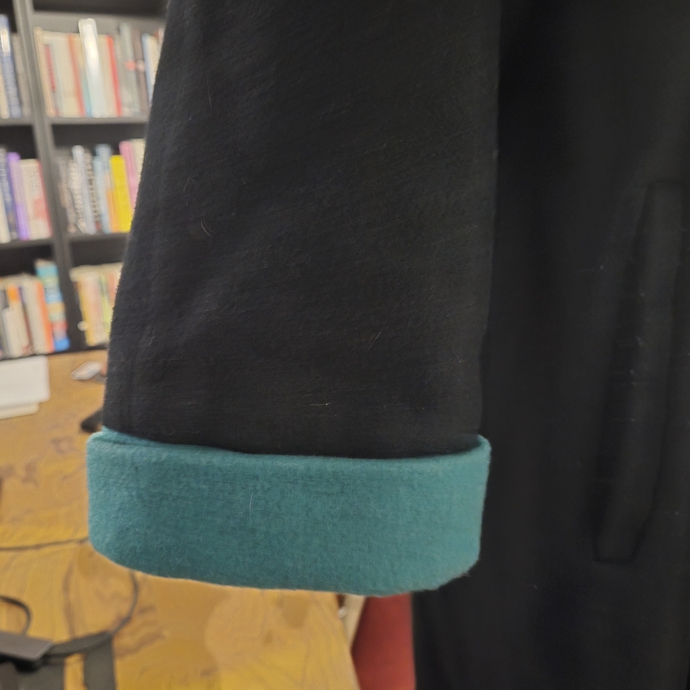 *** SOLD*** Colorful Button-Up Coat - Picture 4 of 6